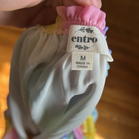 Entro Multicolored Top - Picture 6 of 8